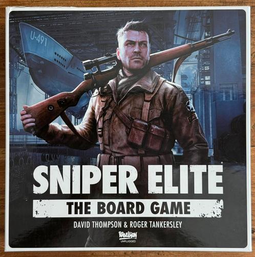 Sniper Elite - The Board Game - Z.G.A.N., Hobby en Vrije tijd, Gezelschapsspellen | Bordspellen, Zo goed als nieuw, Ophalen