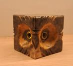 Vintage Italiaanse Albasten Uil (Jaren 50), Antiek en Kunst, Ophalen of Verzenden