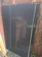 4 zonnepanelen  met omvormer van Growatt en railsysteem, Ophalen, Zo goed als nieuw, Compleet systeem