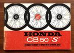 HONDA 50 ‘S’ Instructieboek, Fietsen en Brommers, Verzenden, Gebruikt