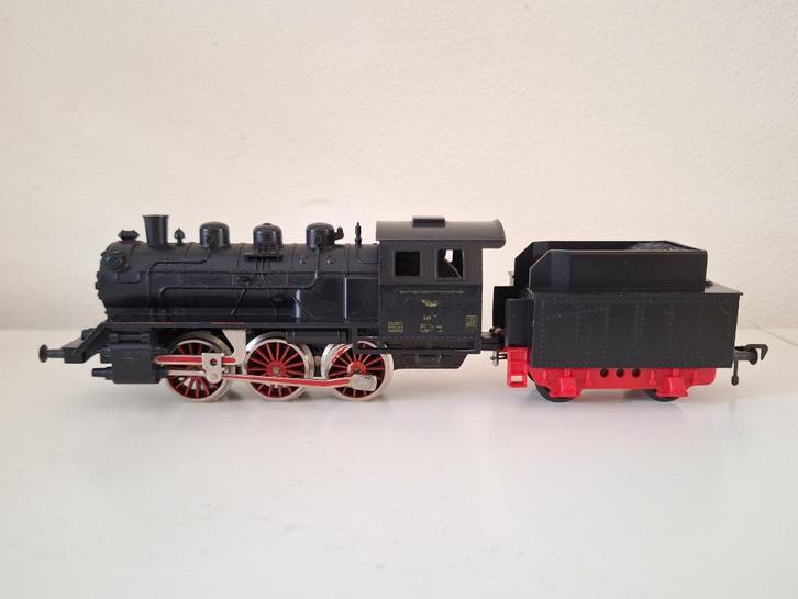 Fleischmann 1309 - Stoomlocomotief met tender, Hobby en Vrije tijd, Modeltreinen | H0, Gebruikt, Locomotief, Gelijkstroom, Fleischmann