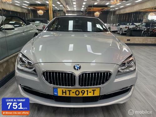 BMW 6-serie Cabrio 640i H.E. Lente actie € 2.500,00 kortin, Auto's, BMW, Bedrijf, Te koop, 6-Serie, 360° camera, ABS, Achteruitrijcamera