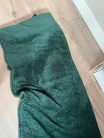 2 groene plaids Unique Living 150 x 200 cm, Ophalen of Verzenden, Zo goed als nieuw