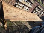Grote houten tafel, 200 cm of meer, 100 tot 150 cm, Gebruikt, Rechthoekig