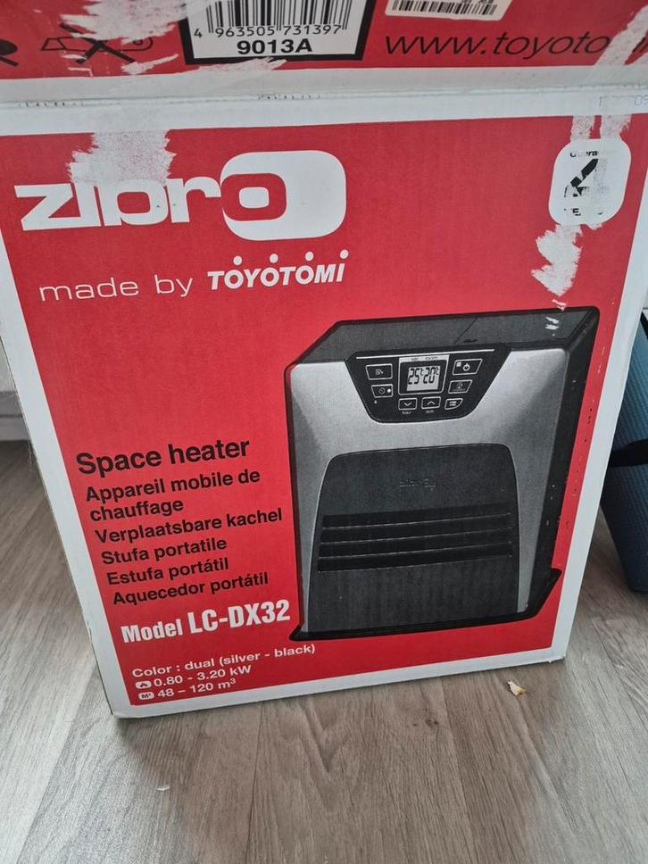 Zibro LC-DX32 laserkachel, Huis en Inrichting, Kachels, Zo goed als nieuw, Vrijstaand, Petroleumkachel, Overige brandstoffen, Ophalen