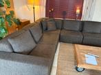 Bruine hoekbank van Eijerkamp - modulaire delen, Ophalen, Gebruikt, 100 tot 125 cm, Hoekbank