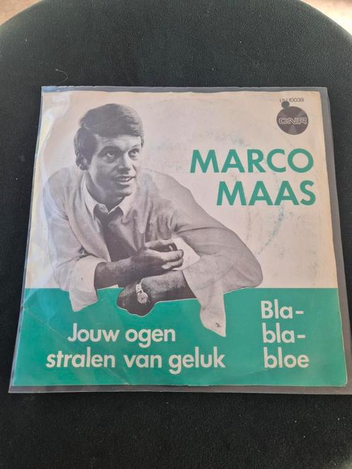Zeldzame oude piraten single van Marco Maas Jouw ogen, Cd's en Dvd's, Vinyl Singles, Gebruikt, Single, Nederlandstalig, 7 inch