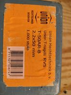 Tacker RVS T-spijkers, Doe-het-zelf en Verbouw, Ophalen of Verzenden, Zo goed als nieuw, Spijkers, Minder dan 50 mm