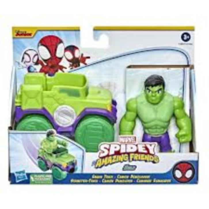 Spidey and his Amazing Friends: Hulk Smash Truck, Kinderen en Baby's, Speelgoed | Actiefiguren, Nieuw, Ophalen of Verzenden