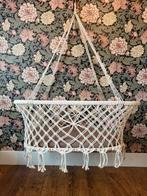 Macramé Wiegje met Matras | hangwieg | box, Kinderen en Baby's, Babywiegjes en Ledikanten, Ophalen of Verzenden, Zo goed als nieuw