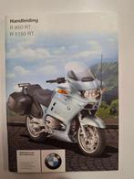 Nieuw Handleidingboekje BMW R 850 RT - R 1150 RT, BMW Nederland B.V., Info@bmw.nl, Einsteinlaan 5 2289 CC Rijswijk