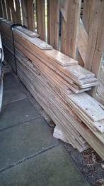 Oude hardhouten schuttingplanken - ca. 30 stuks, Tuin en Terras, Palen, Balken en Planken, Ophalen of Verzenden