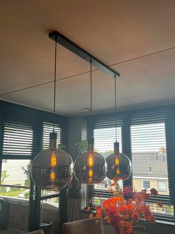De Lucide hanglamp Julius 3x40W fumé beschikbaar voor biedingen