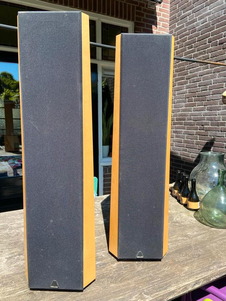 Driade D90 Luidsprekers, Audio, Tv en Foto, Luidsprekers, Gebruikt, Front, Rear of Stereo speakers, 120 watt of meer, Overige merken