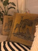 Zebra kussens, Ophalen of Verzenden, Zo goed als nieuw, Vierkant