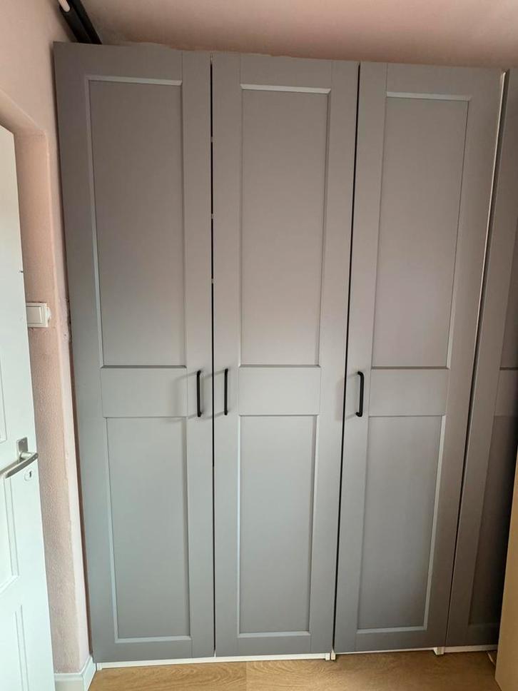 IKEA PAX DEUR GRIMO grijs 50x229, Huis en Inrichting, Kasten | Kledingkasten, Gebruikt, 200 cm of meer, 50 tot 100 cm, Minder dan 25 cm