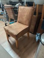 Keukenstoelen cognac, Ophalen, Zo goed als nieuw, Bruin