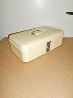 Oude broodtrommel,broodblik,vintage,retro,creme,trommel,blik, Antiek en Kunst, Antiek | Keukenbenodigdheden, Ophalen of Verzenden