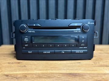 Originele Toyota Auris Radio/CD-speler – 86120-02A50 beschikbaar voor biedingen