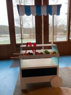Speelgoed Groente- en Fruitkraam met Accessoires, Ophalen of Verzenden, Gebruikt, Hout, Speelkeuken-accessoire