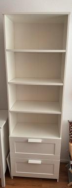 Ikea Brimnes Boekenkast - Wit, Huis en Inrichting, Ophalen, Gebruikt, Met lade(s), 150 tot 200 cm
