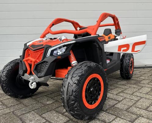 Kinder Auto CAN-AM Maverick buggy 24V 2 pers RC - MP4, Kinderen en Baby's, Speelgoed | Buiten | Voertuigen en Loopfietsen, Nieuw