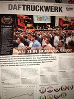 13x DAF Truckwerk brochures/folders 2016+2018+2021+2022, Ophalen of Verzenden, Nieuw, Overige merken