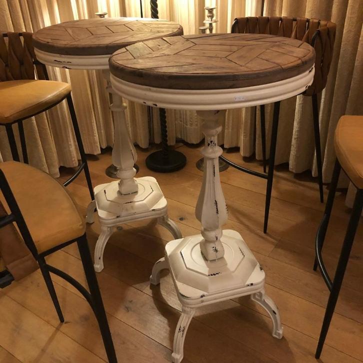RONDE STATAFEL BARTAFEL STAANTAFEL tafel eettafel flamant, Huis en Inrichting, Barren, Nieuw, Ophalen