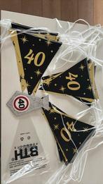 40 jaar slingers, 3x 10 meter, Ophalen of Verzenden, Zo goed als nieuw, Versiering, Verjaardag
