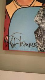 Rob Franssen Zeefdruk met Bladgoud 120cm x 100cm., Antiek en Kunst, Kunst | Schilderijen | Klassiek, Ophalen of Verzenden