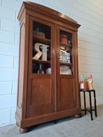 Vintage/Art deco eiken schoolkast, Demontabele kast, Ophalen