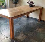 Eettafel., Huis en Inrichting, Ophalen, Gebruikt, Teakhout, 200 cm of meer