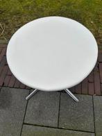 Horst Brüning bijzettafel, Minder dan 55 cm, Gebruikt, Metaal of Aluminium, Rond