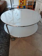 Ikea strind salon tafel, 50 tot 100 cm, Rond, Zo goed als nieuw, Minder dan 50 cm