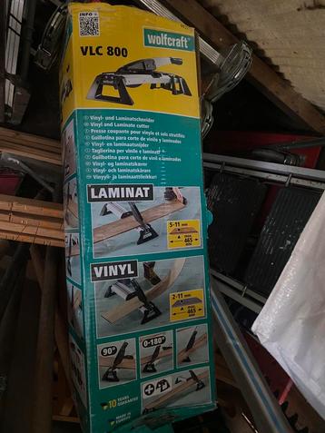 Nieuwe Wolfcraft VLC 800 vinyl en laminaatsnijder beschikbaar voor biedingen