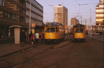 h138: dia van HTM PCC's serie 1100, Turfmarkt, '80s beschikbaar voor biedingen