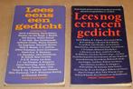 Lees eens een Gedicht 1 & 2 [T. van Deel] — 1e dr 1971, Boeken, Ophalen of Verzenden, Gelezen