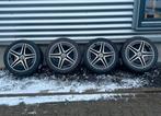 Zeer mooie winterset  voor MERCEDES  C W205 / W206 AMG, Ophalen, 18 inch, 255 mm, Banden en Velgen
