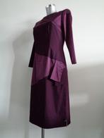 Duurzame mode designer jurk paars Monique Collignon NIEUW, Kleding | Dames, Paars, Nieuw, Ophalen of Verzenden, Knielengte