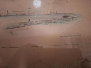 Voedseldropping Rotterdam Mei 1945 -  beschikbaar voor biedingen