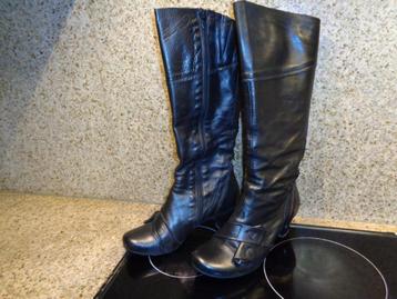 Dames laarzen maat 39 ,.Als nieuw !!!Leder. beschikbaar voor biedingen