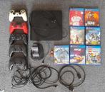 Playstation 4 1 TB geheugen, met spellen en controllers, Ophalen of Verzenden, Gebruikt, Met 3 controllers of meer, Slim