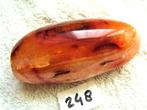 carneool leuke sculptuur kornalijn Rode agaat 248 sculpture, Ophalen of Verzenden, Mineraal