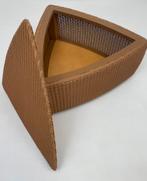 Lloyd Loom design hocker met losse deksel poef, Overige vormen, Riet of Rotan, Minder dan 50 cm, Design