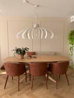 Ztahl Catania hanglamp ovaal wit 140 cm, Ophalen, Zo goed als nieuw, Metaal, 75 cm of meer