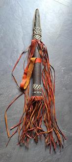 Antieke Mandinka pijl en boog koker 3 pijlen en steekwapen, Antiek en Kunst, Kunst | Niet-Westerse kunst, Ophalen of Verzenden