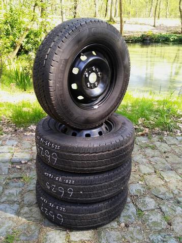 Ducato Jumper Camper 225 75 16CP en 16" velgen 5x118 ET68  beschikbaar voor biedingen