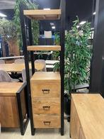 LEEGVERKOOP LUXE 3 LADEN MANGO VOORRAAD BIJ CHEFMEUBEL 299 !, Huis en Inrichting, Stoelen, Ophalen, Bruin, Nieuw, Modern