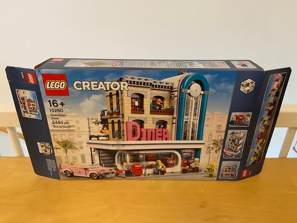 lego 10260 DOOS Downtown diner, Kinderen en Baby's, Speelgoed | Duplo en Lego, Ophalen of Verzenden, Nieuw, Lego