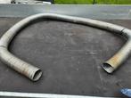 125 mm Rvs kachel buis flexibel, 4 meter en een beetje, Ophalen, Overige typen, 4 tot 6 meter, Zo goed als nieuw
